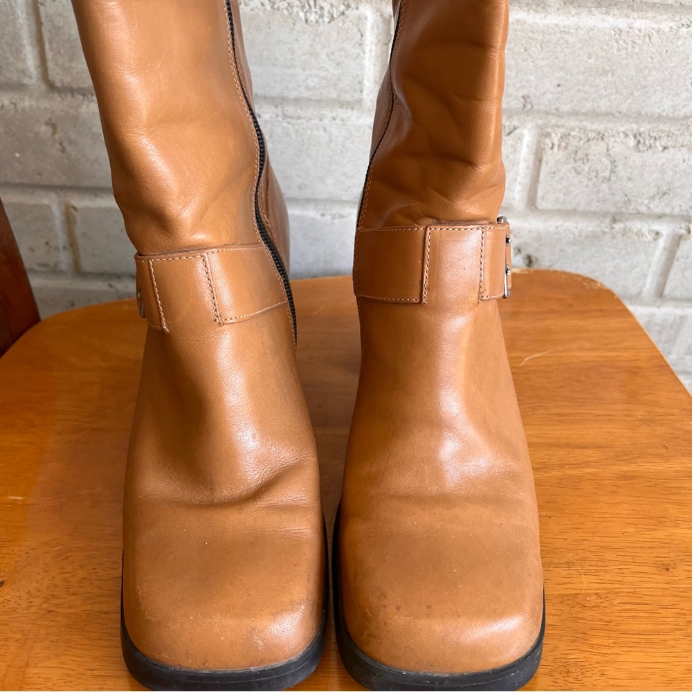 Vintage Y2K Tommy Hilfiger square boots